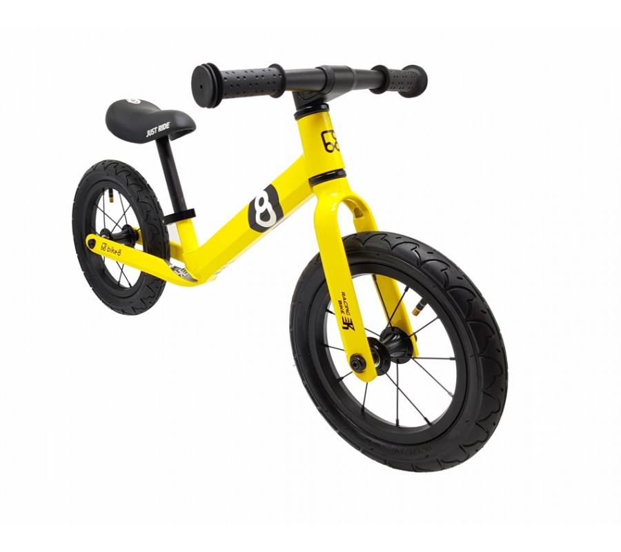 Беговел - Bike8 - Racing - AIR (Yellow)