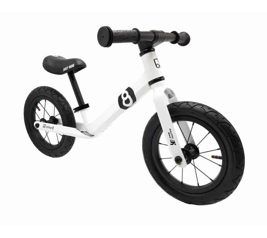 Беговел - Bike8 - Racing - AIR (White)